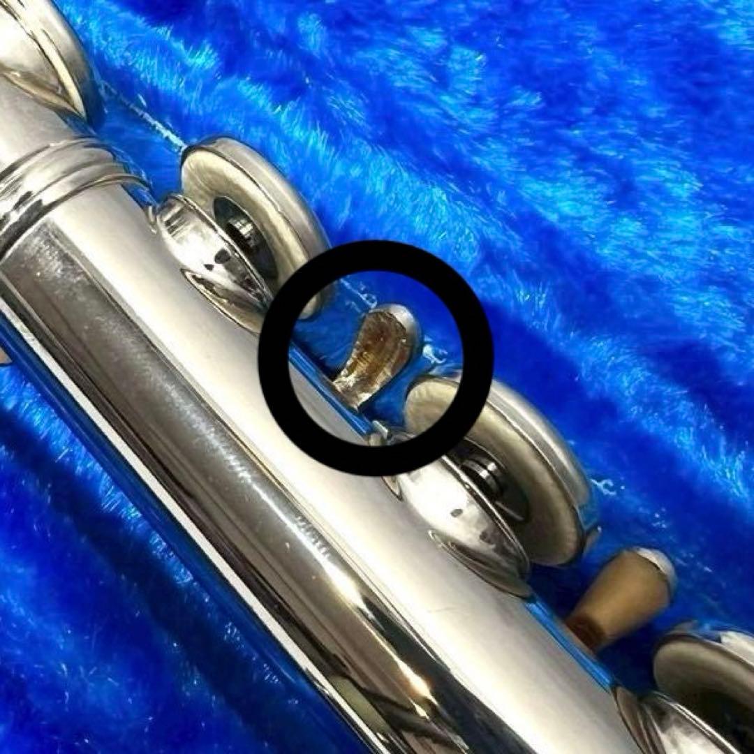 【音出し確認済み】 フルート 本体 ハードケース付 現状品 初心者向け 練習用