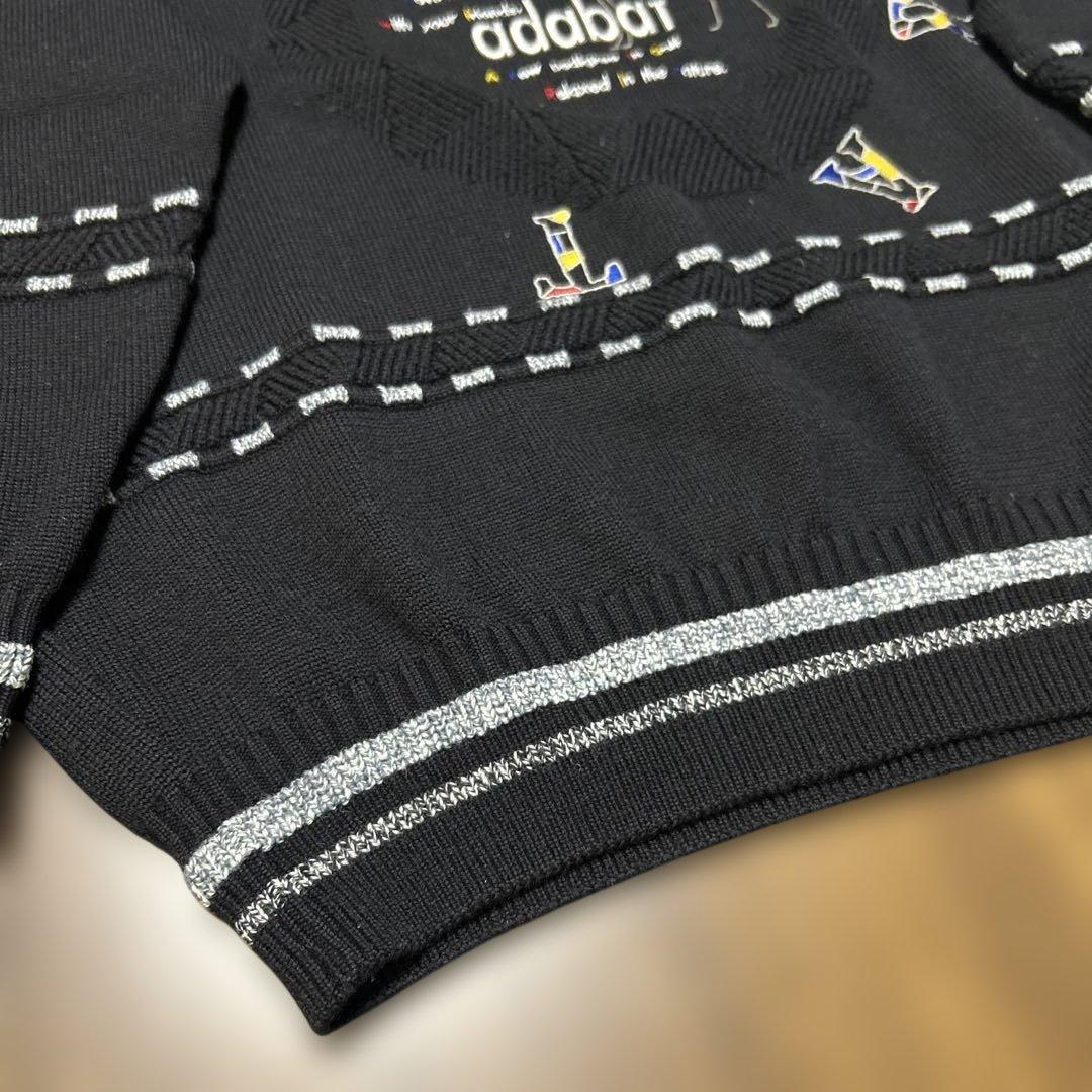 極美品　アダバット　wool　セーター　襟付き　日本製