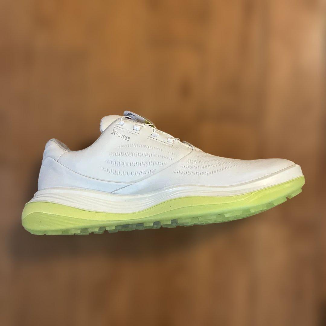 カズちゃんさん専用。ECCO ゴルフシューズ BOAフィット ホワイト