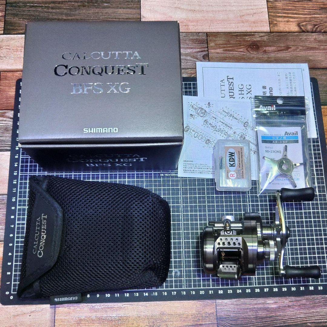 【極美品カスタム済】23カルカッタコンクエストbfsXG 　23カルコン