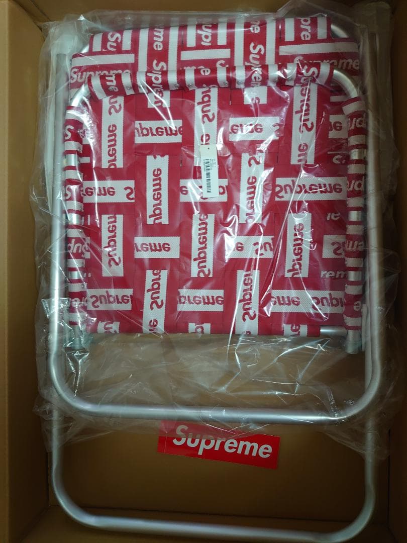Supreme LAWN CHAIR RED シュプリーム　パイプ椅子