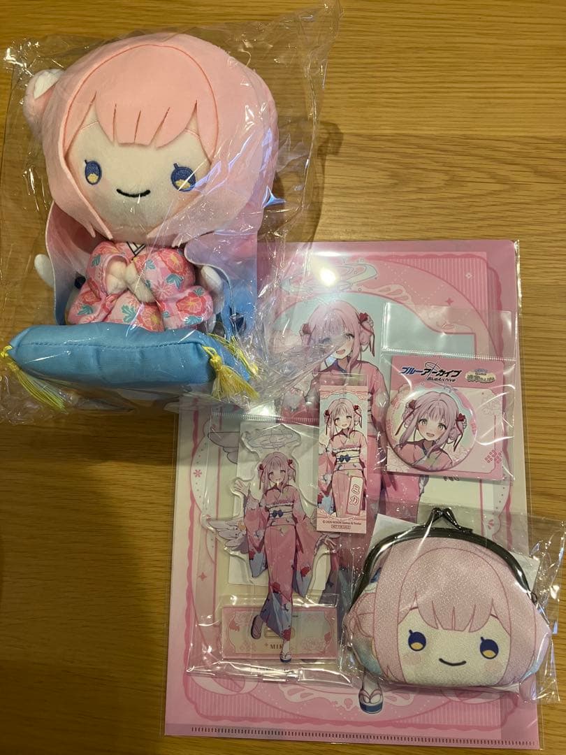 ブルーアーカイブ × 浅草コラボ　聖園ミカ　6点セット