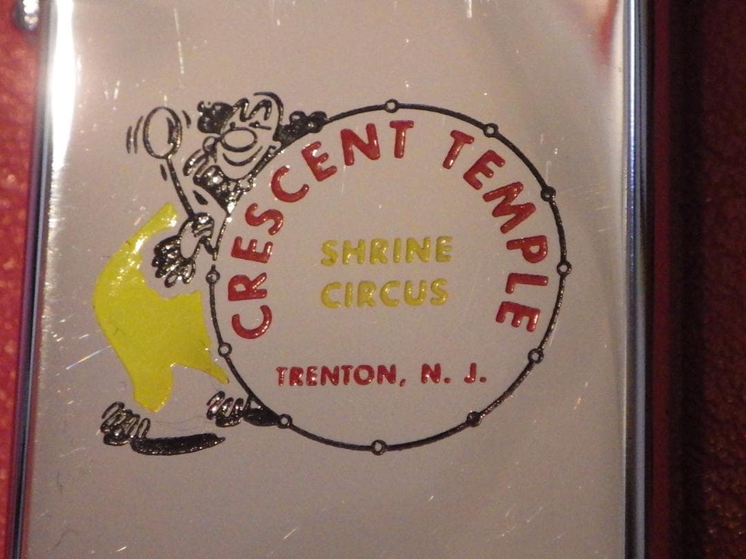 フリーメイソン★シュラインサーカス★ZIPPO★ライター★ビンテージ★ピエロ