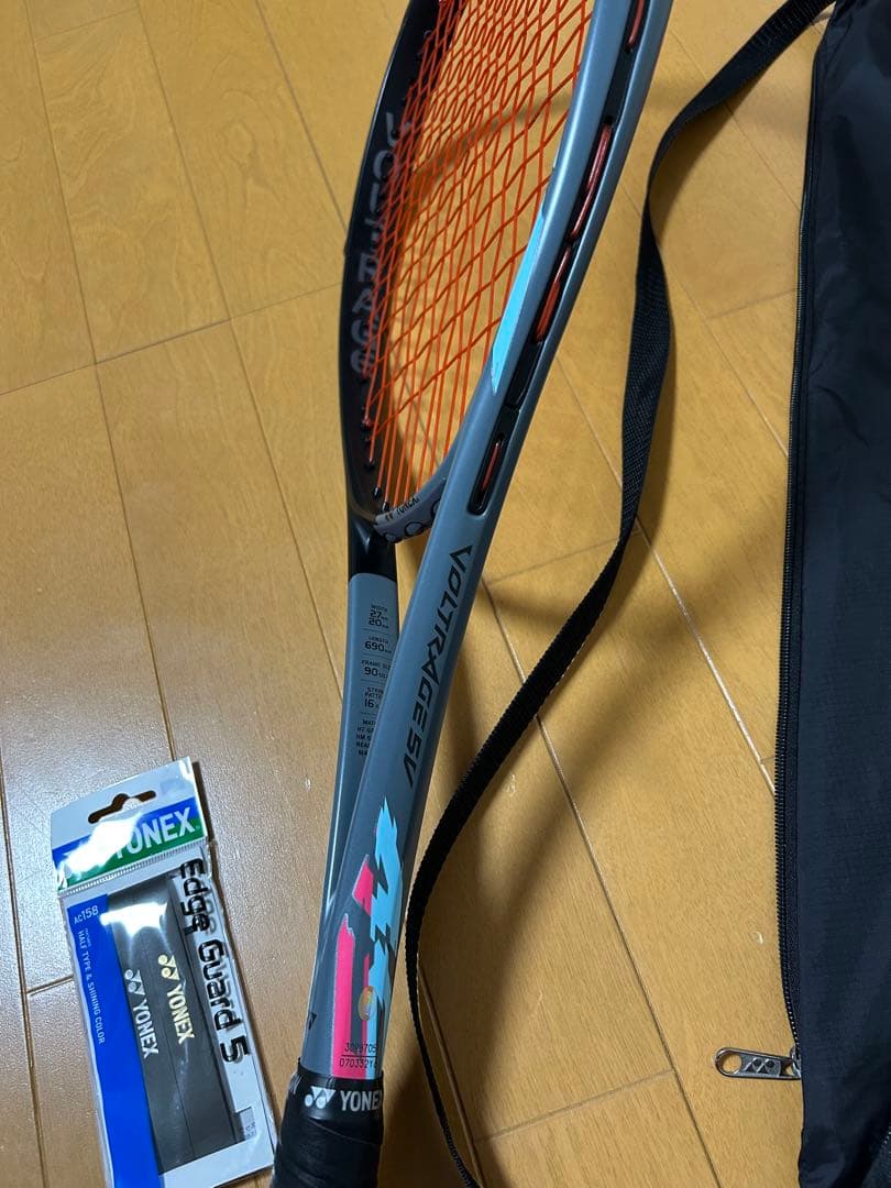 YONEX ボルトレイジSV 前衛用　テニスラケット　ケース　エッジガード付き
