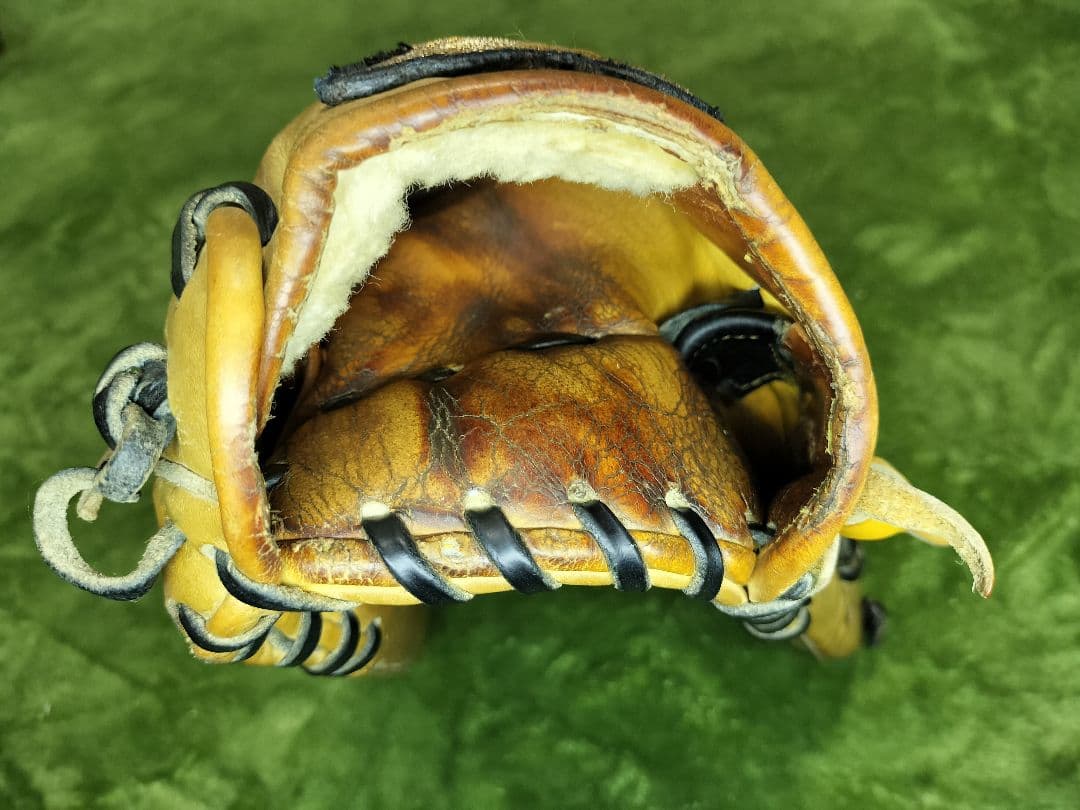 【キング】BBA 硬式用 外野手用グローブ 小型 小指2本入れ 軟式可