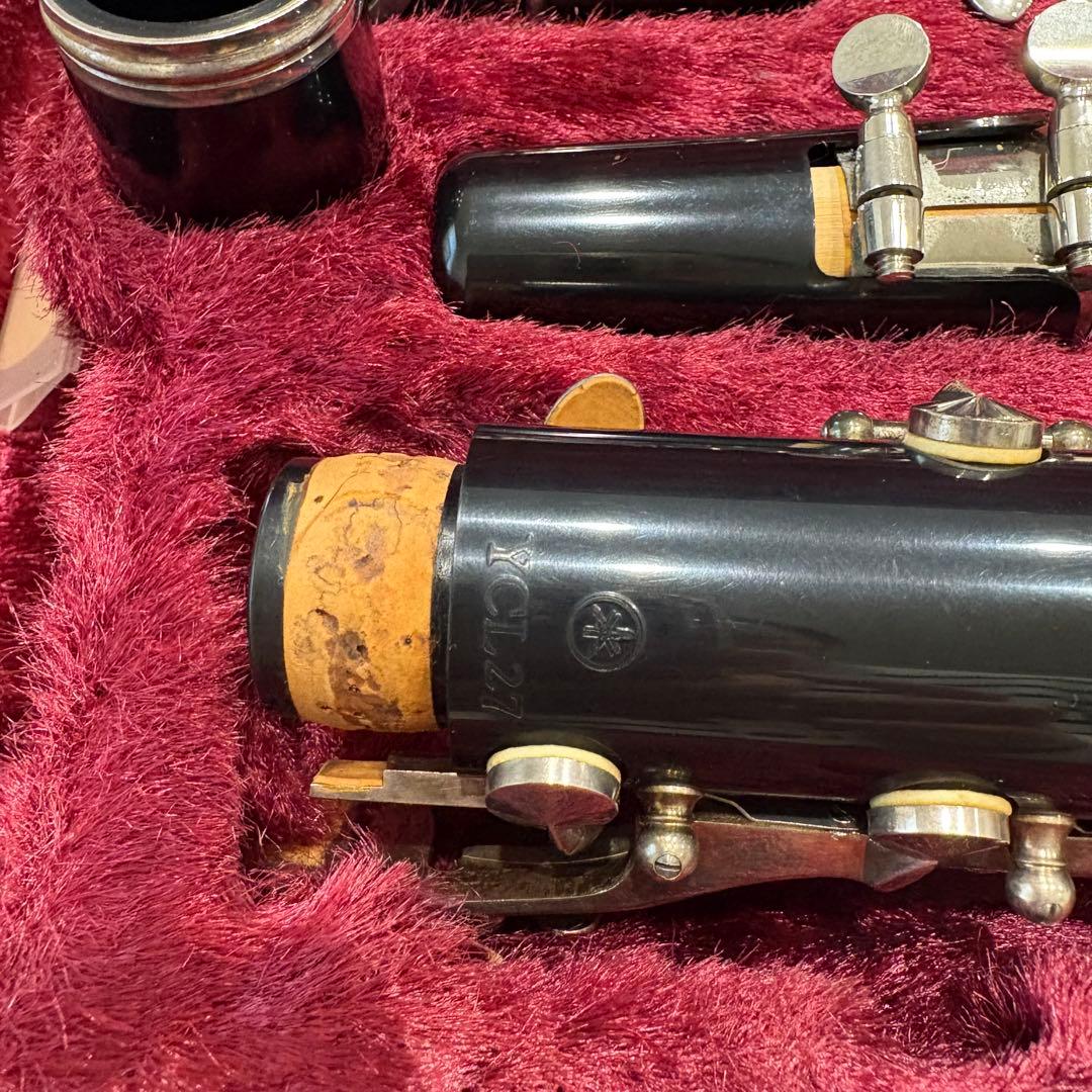 YAMAHA 木製クラリネット 本体 ケース付き YCL27