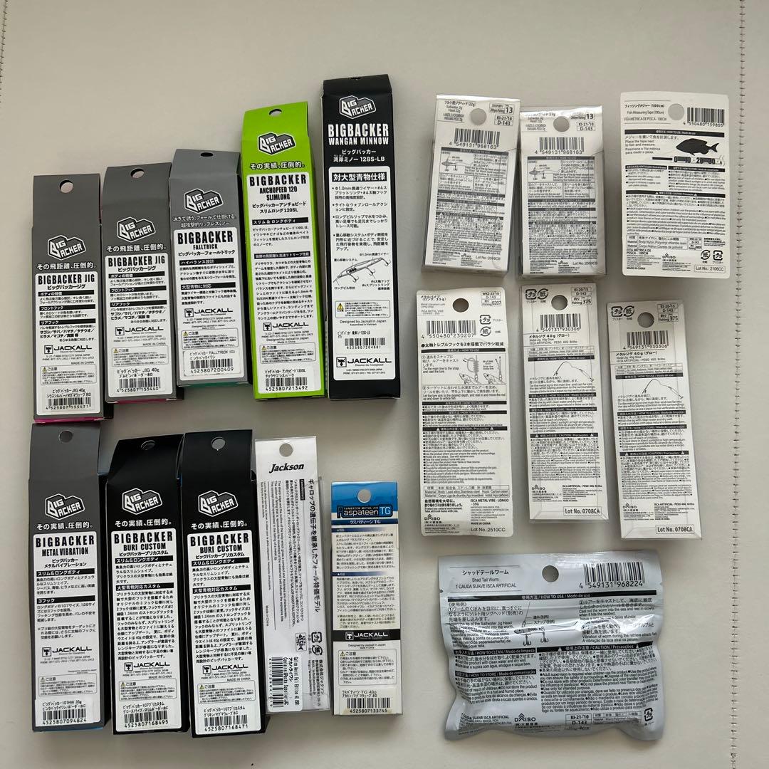 【未開封】JACKALL BIGBACKER ルアーセット