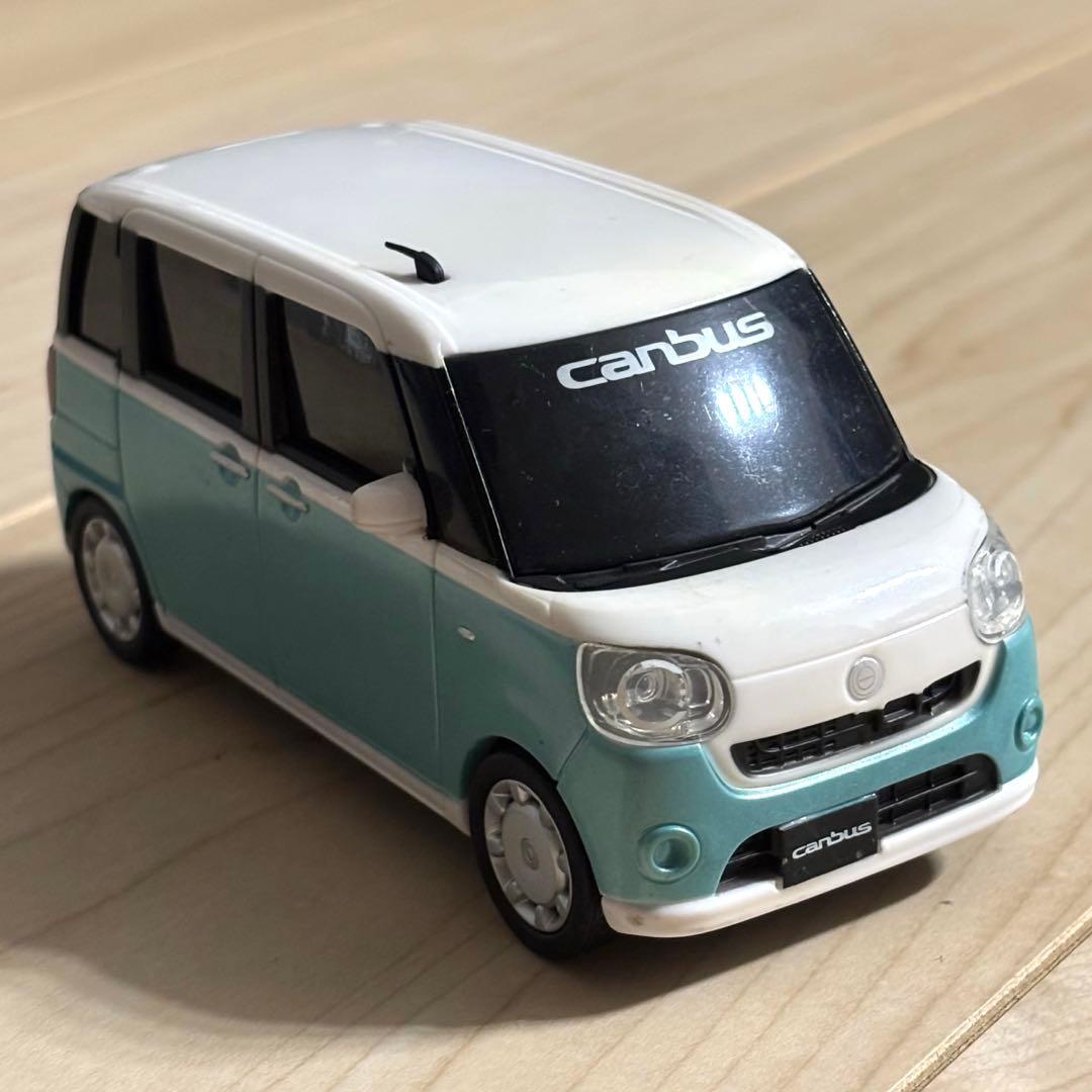 ミニカー　プルバックカー　ダイハツ　ムーヴキャンバス