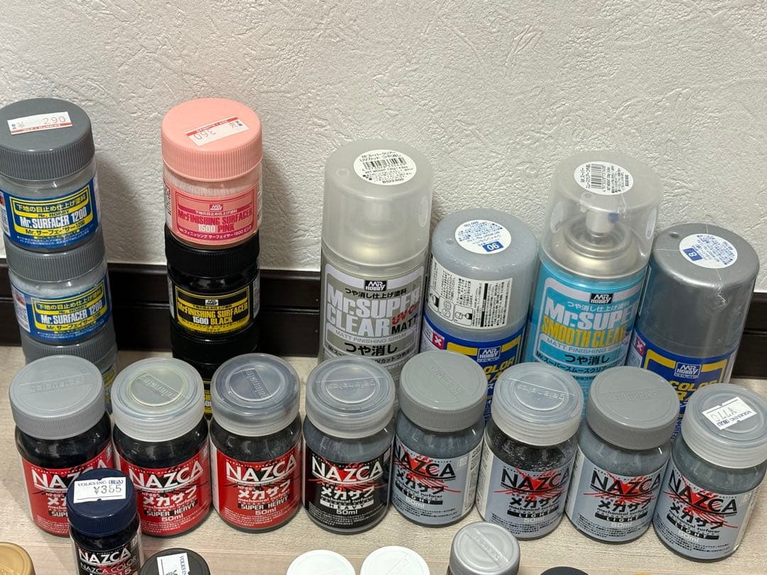 プラモデル 塗料 ガンプラ塗装引退品