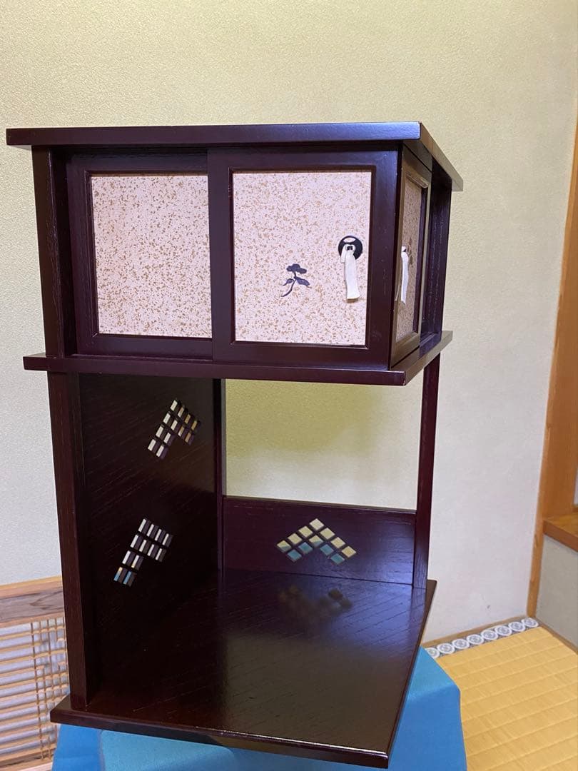 《歳末特価》茶道具/徒然棚　淡々斎好写　中村宗悦作　組立式