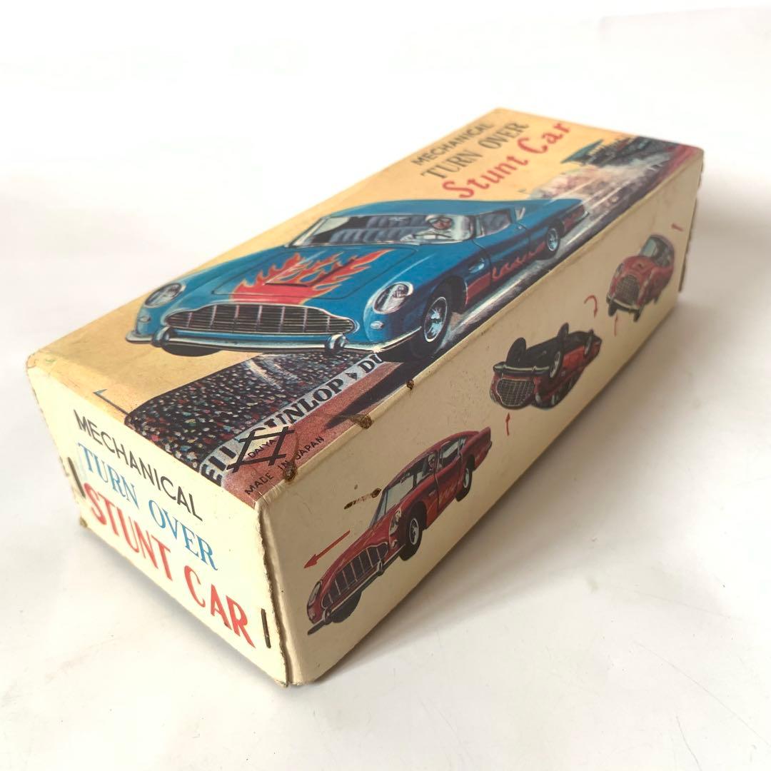 DAIYA 寺井商店 ブリキ ミニカー メカニカル ターンオーバー スタントカー