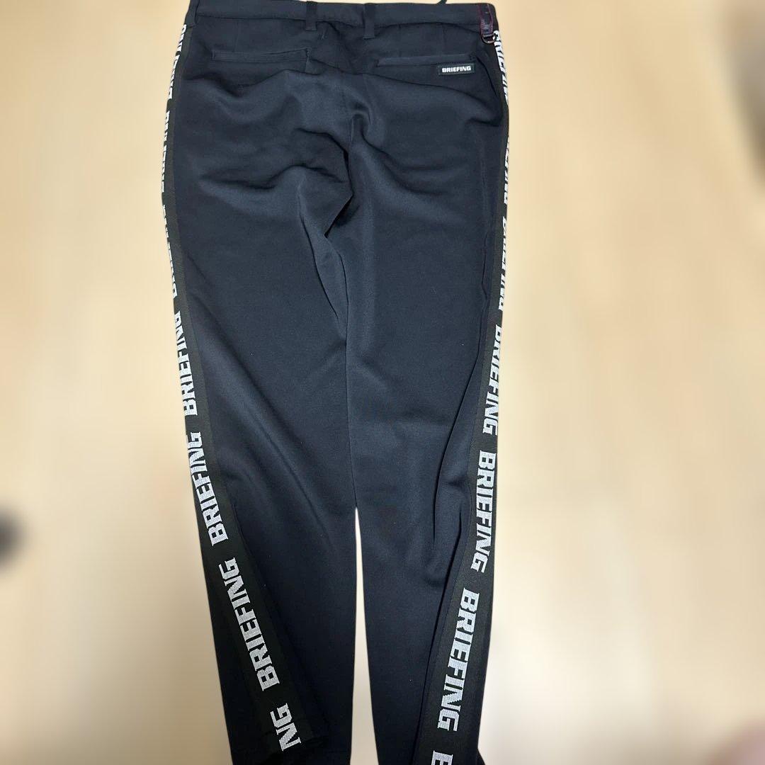 ブリーフィング　ラインロゴパンツ　L