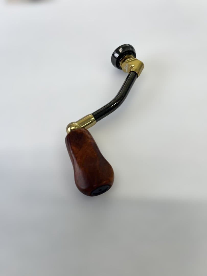 SLP カーボンライトハンドル50mm Iシェイプウッドノブ付き