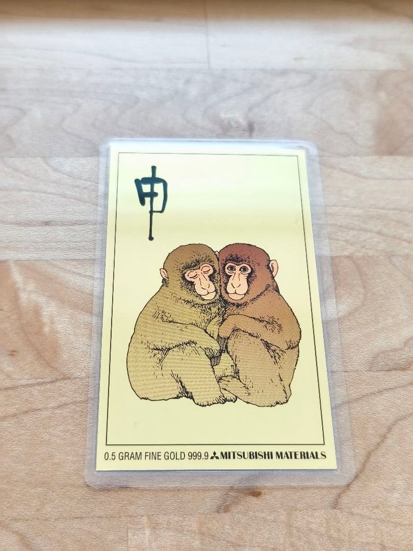 三菱マテリアル 0.5g 純金 インテリア小物