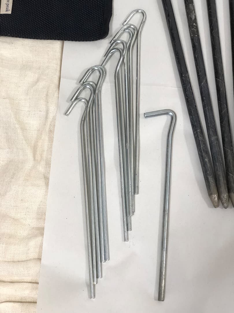 価格見直し　スノーピーク　ソリッドステーク　ペグ＆ハンマー（ヤマコウ時代）