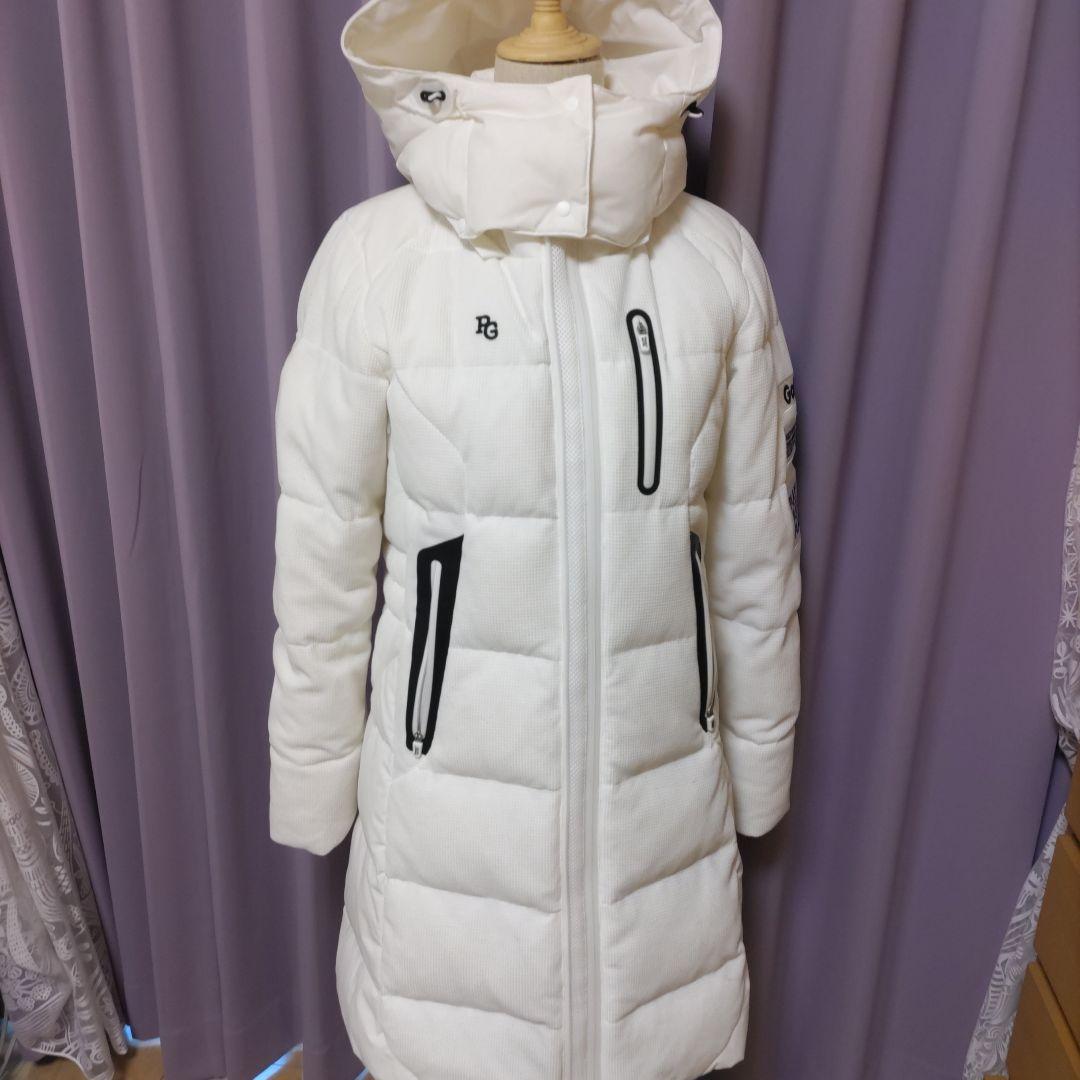美品　PEARLY GATES レディースダウンコート　0サイズ　ベストおまけ