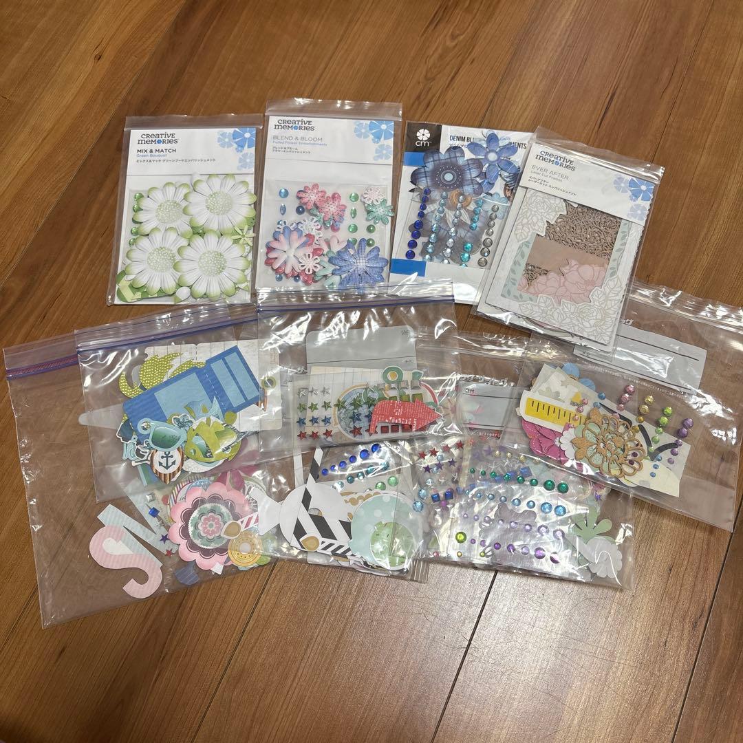 《新品》クリエイティブメモリーズアルバムセット　エンバリ