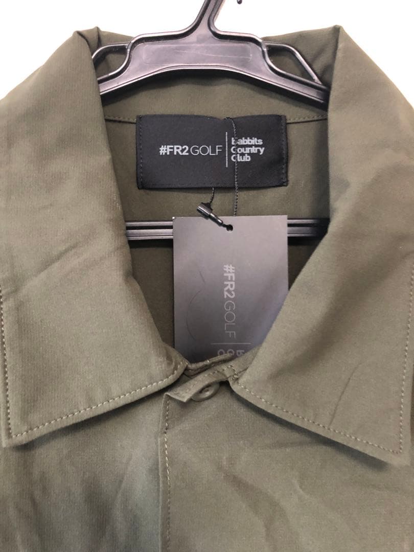 【未使用XL】FR2GOLF 半袖　オープンカラーシャツ　カーキ