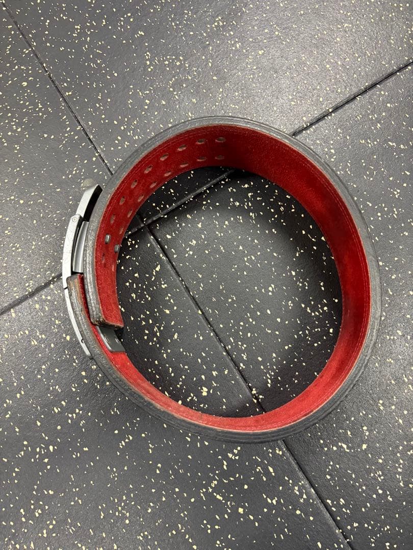 l*a様 SBD パワーベルト 黒/赤 調整可能