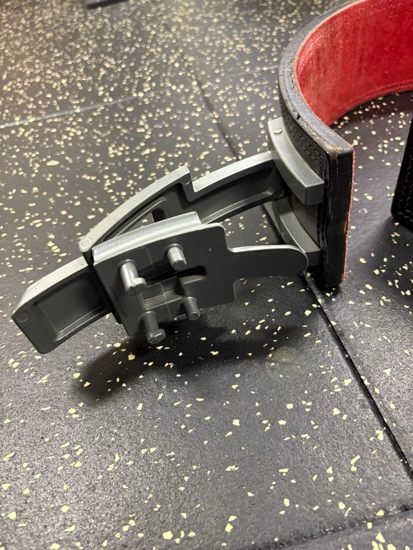 l*a様 SBD パワーベルト 黒/赤 調整可能