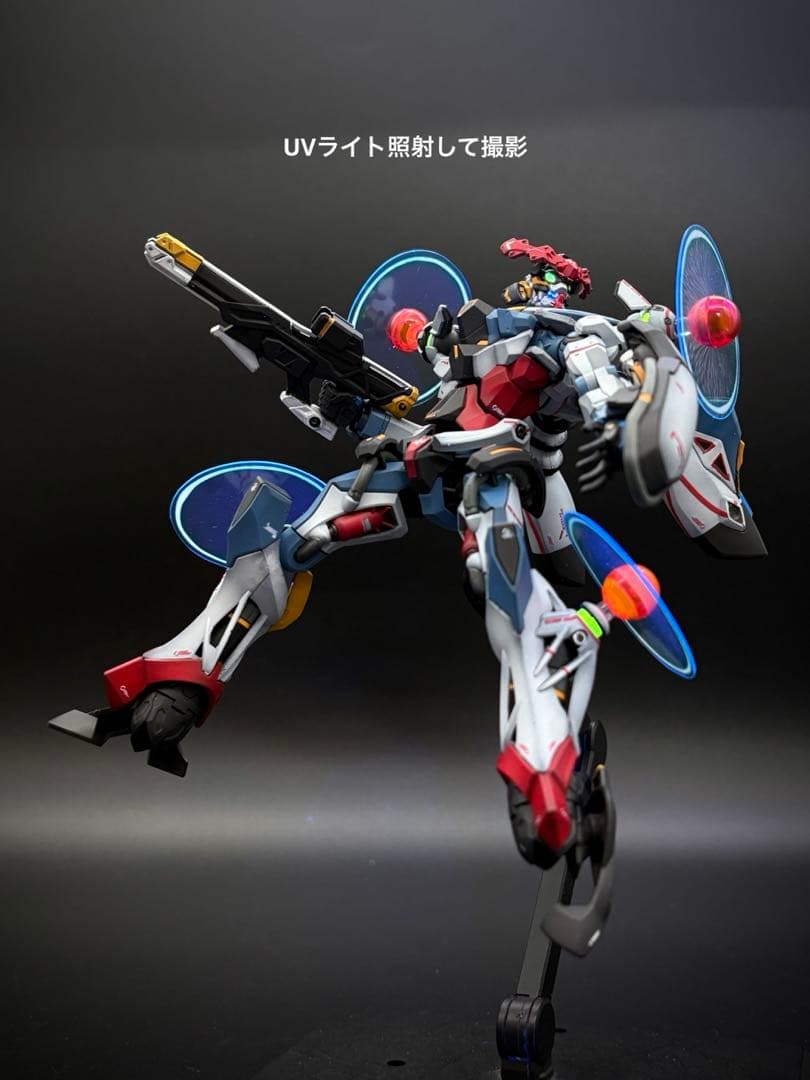 HG GQuuuuuuX(エンディミオン・ユニット覚醒時)塗装済み完成品
