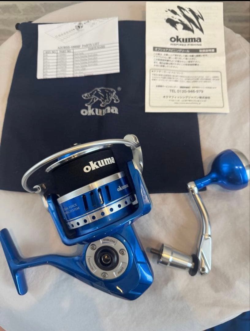激安okuma AZORES10000P スピニングリール