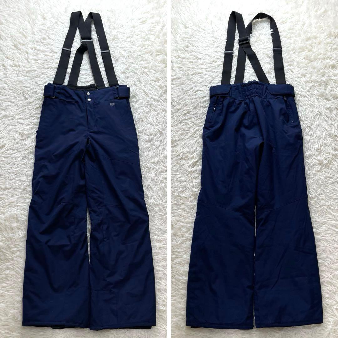 高級感✨フェニックス スキーウェア セット 上下 メンズ M 青 黒 総柄