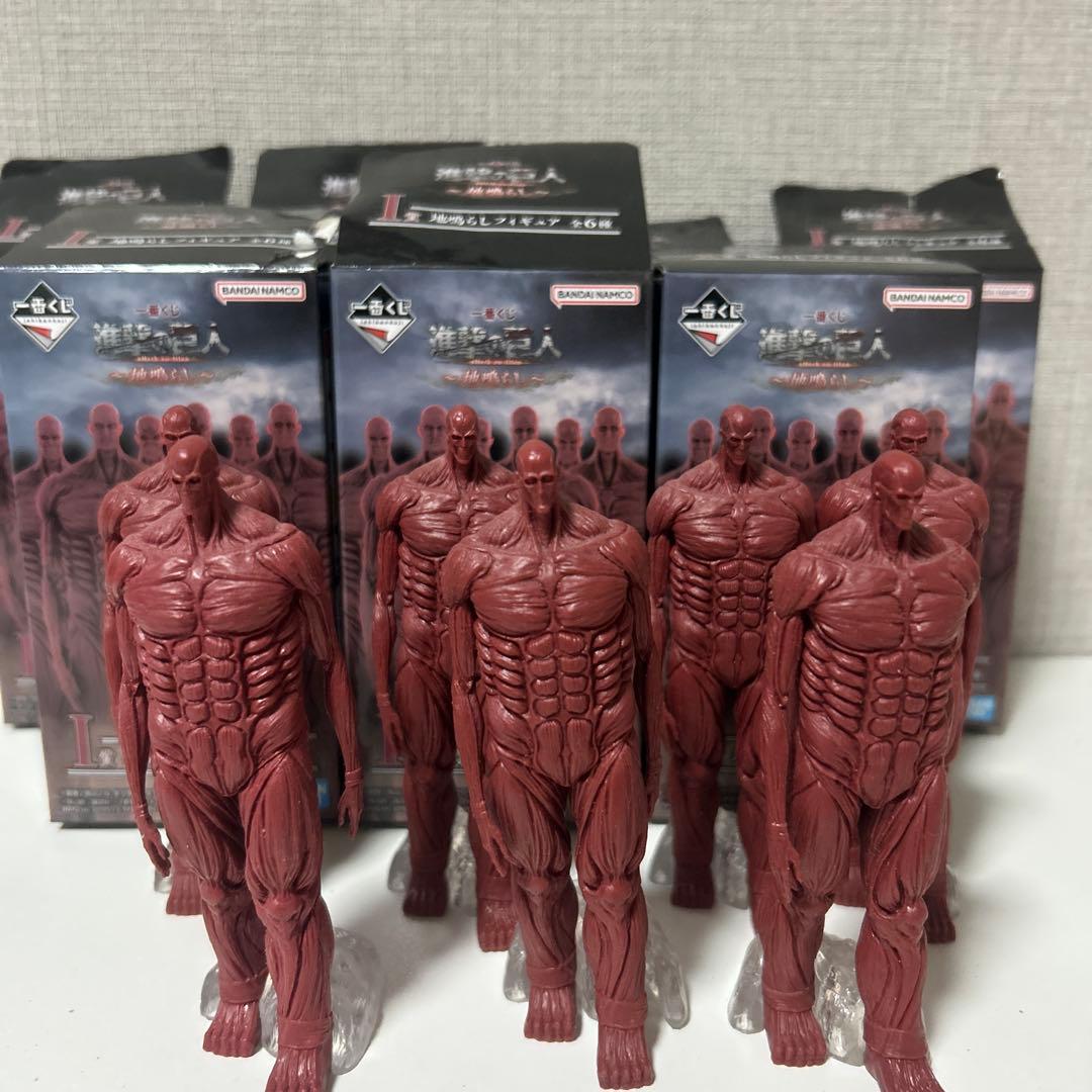 進撃の巨人 地ならしフィギュア7体