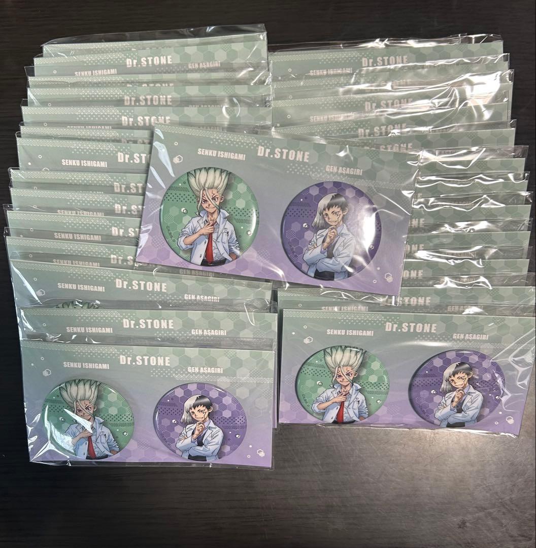 Dr.STONE 缶バッジ2個セット JF2022Ver.