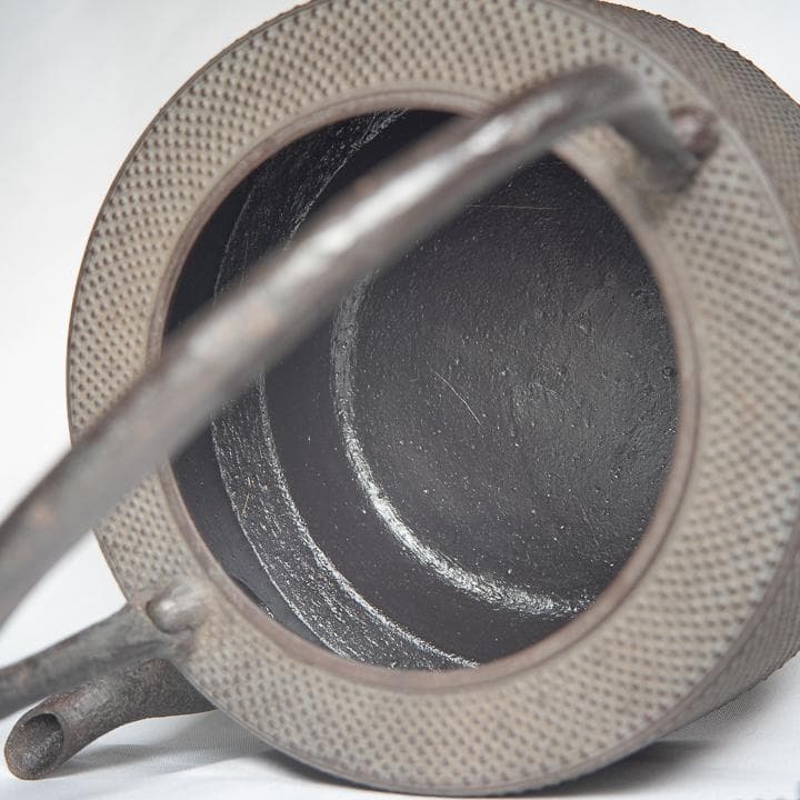 南部鉄器 鉄瓶 南部秀山 南部鉄瓶 佐藤秀次郎 作 共箱付属