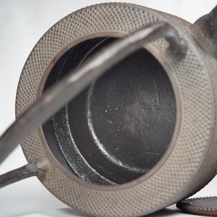 南部鉄器 鉄瓶 南部秀山 南部鉄瓶 佐藤秀次郎 作 共箱付属