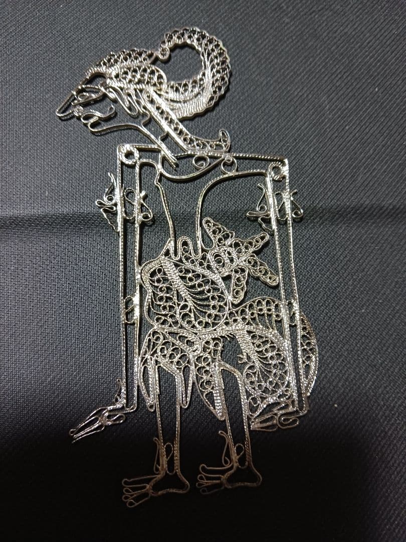 バリ島　銀線細工　ワヤンクリ　28.71g