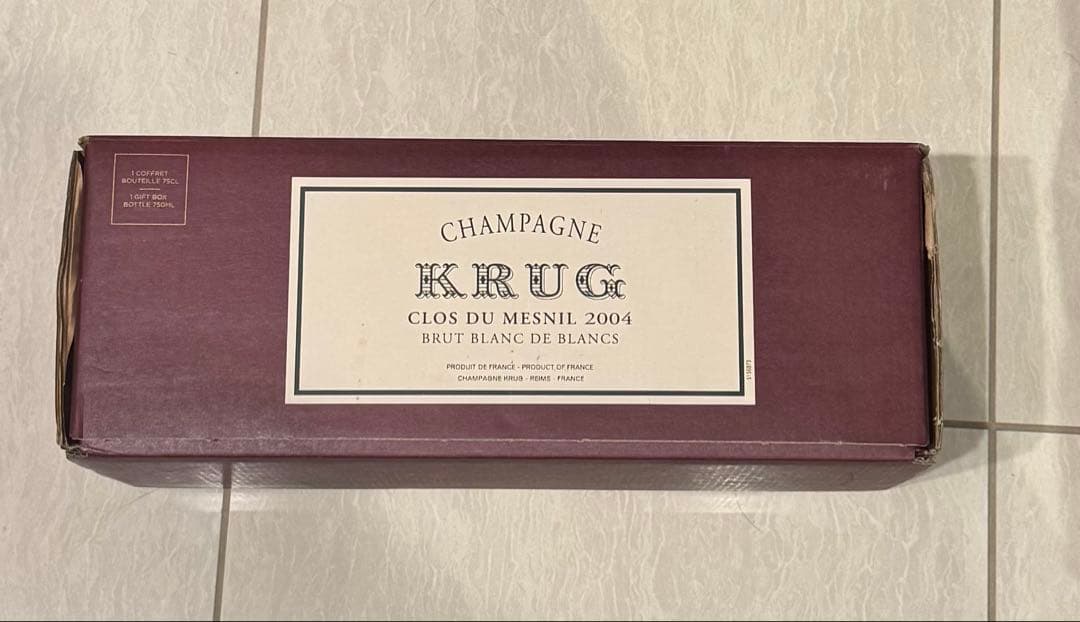 クリュッグ クロ デュ メニル　2004 正規品