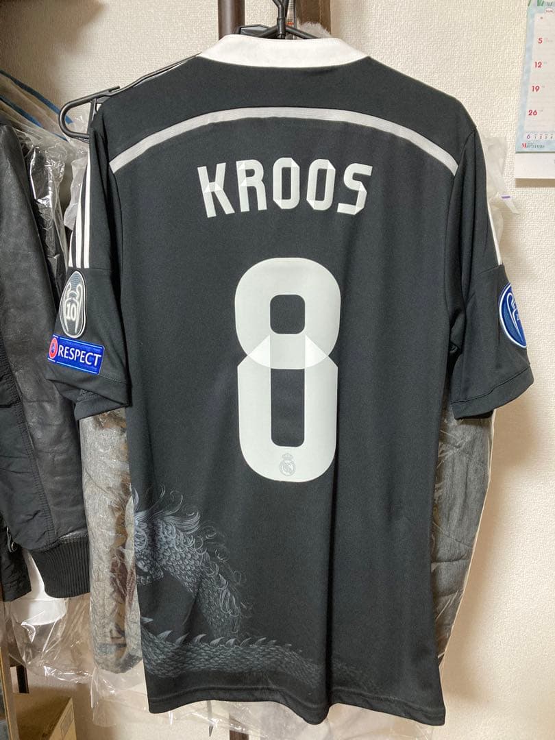 【超貴重】14-15 レアル・マドリード　3rd トニ・クロース　Mサイズ