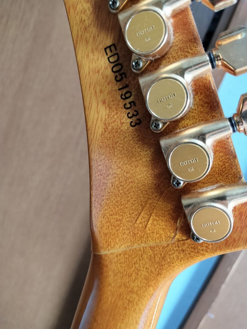 ​【ジャンク】Edwards E-EX-85LT エクスプローラー Duncan