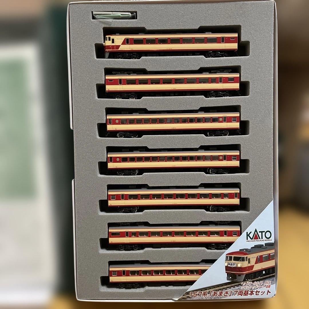 S*U様 新品同等品　KATO 157系 あまぎ 7両基本セット 10-393