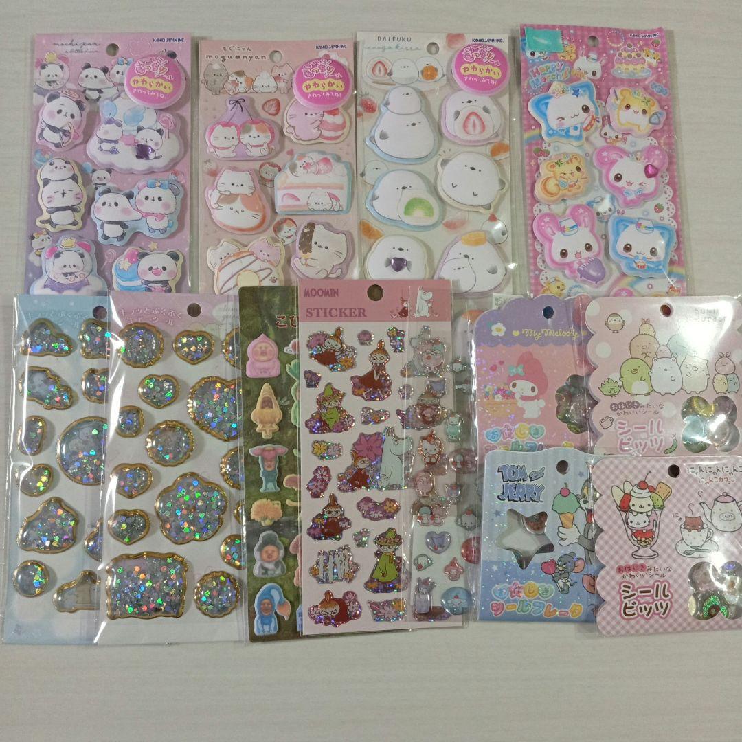 ボンボンドロップシール　ディズニー　サンリオ　まとめ売り　92点