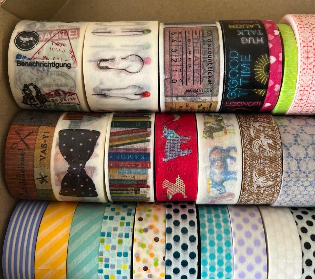 【カモイ】マスキングテープ80個 まとめ売り