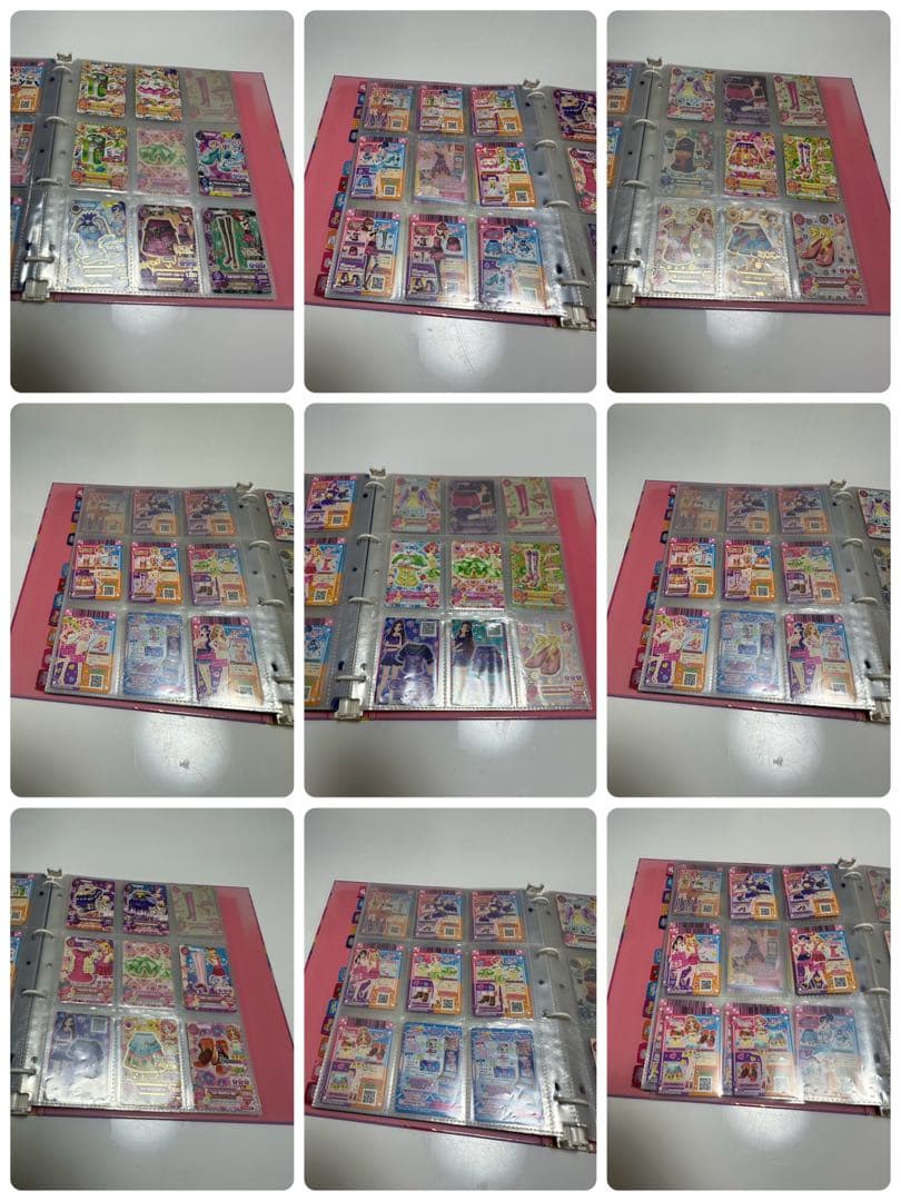 アイカツカード　ファイル　仕切り