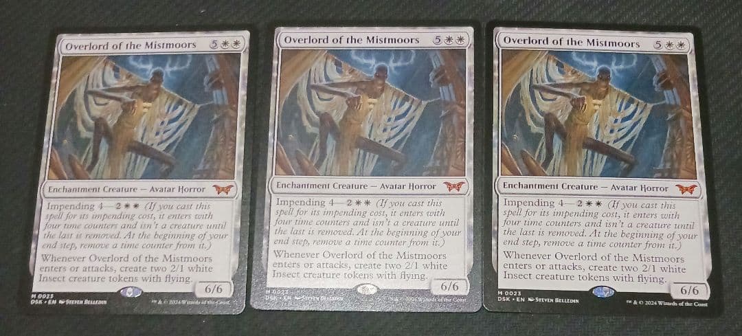 MTG ミストムーアの大主 ３枚セット