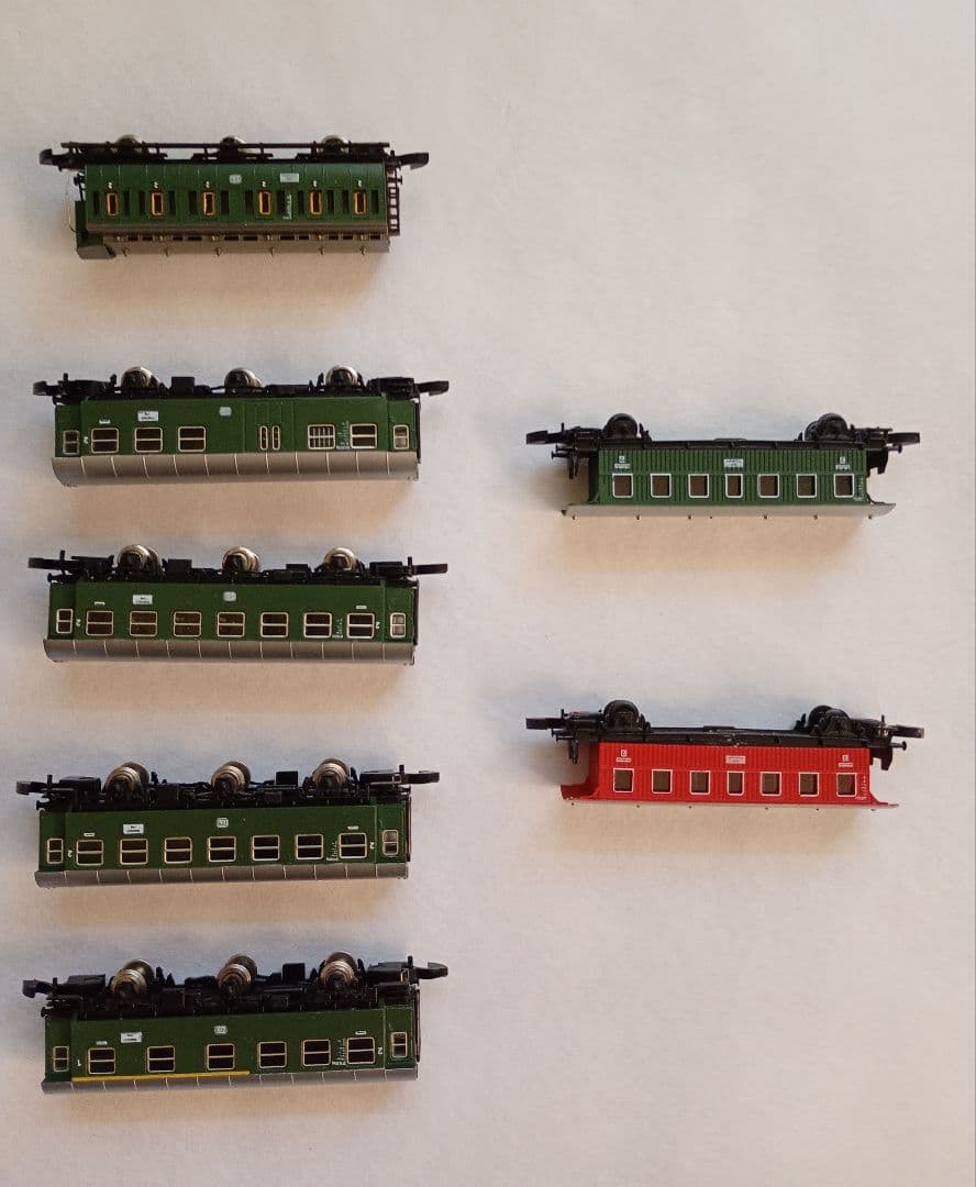 Zゲージ メルクリン 客車 ７両