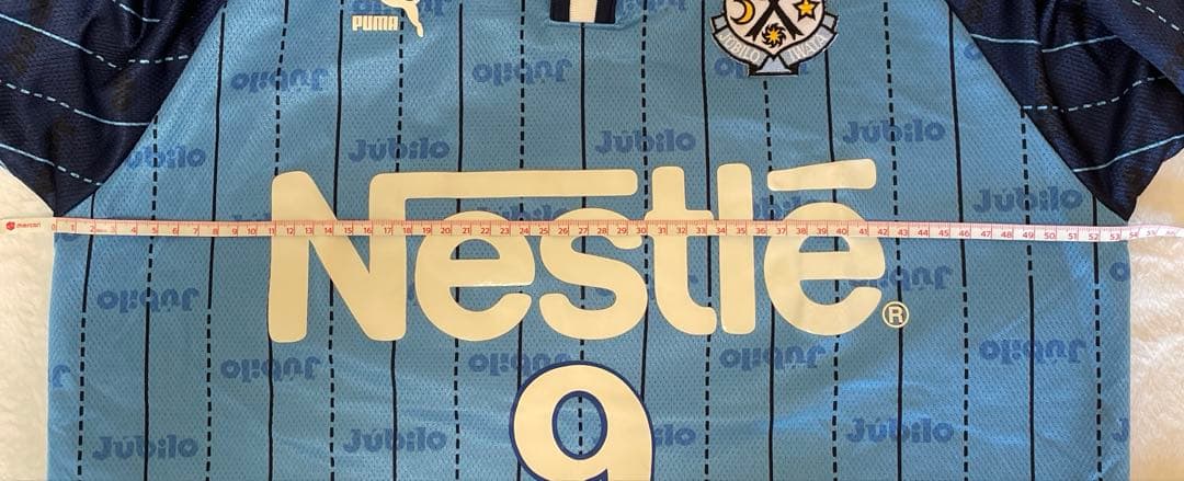 ジュビロ磐田　中山雅史選手9 GONユニフォーム　Oサイズ