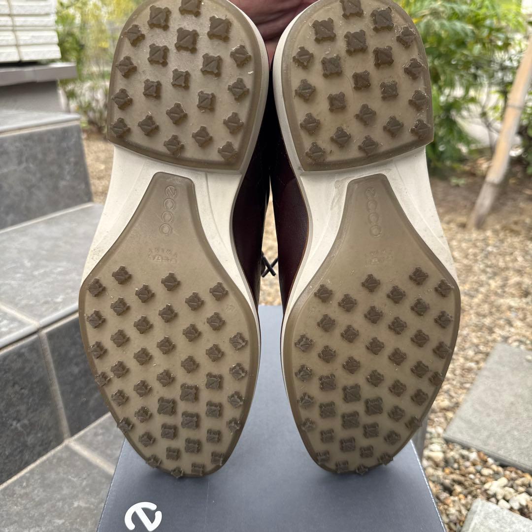 値下げ！ECCO ゴルフシューズ ダークブラウン 41