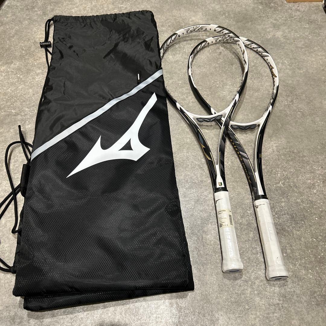 【新品】2本セット DIOS PRO-X 00U ミズノ 軟式テニスラケット