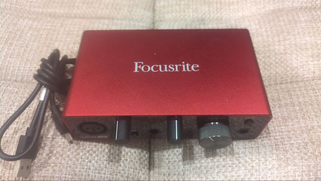 DTM・DAW focusrite Scarlett Solo gen 3