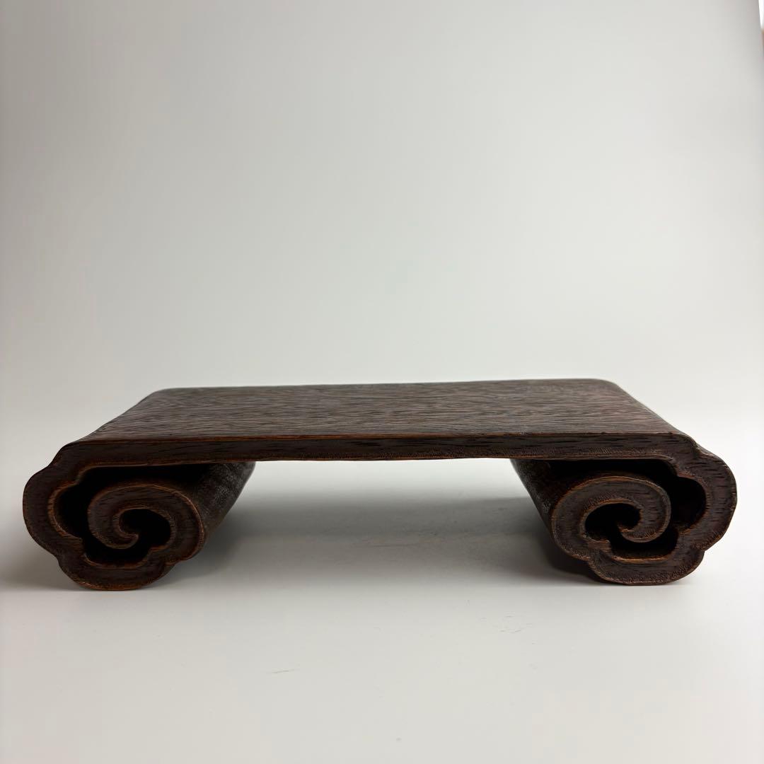 中国 木製 花台 香炉台 置物 台座