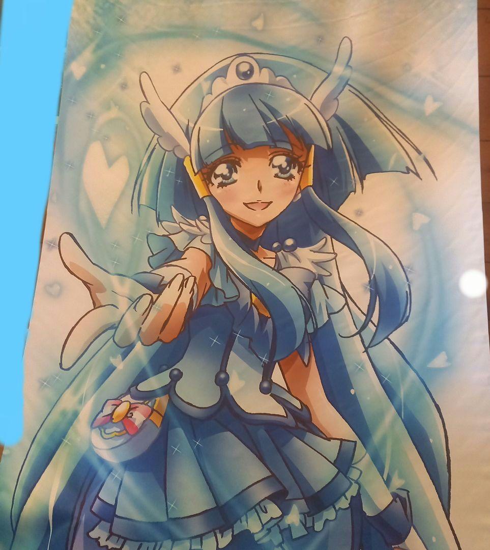 ☆スマイルプリキュア♪等身大タペストリー☆彡キュアビューティ♪