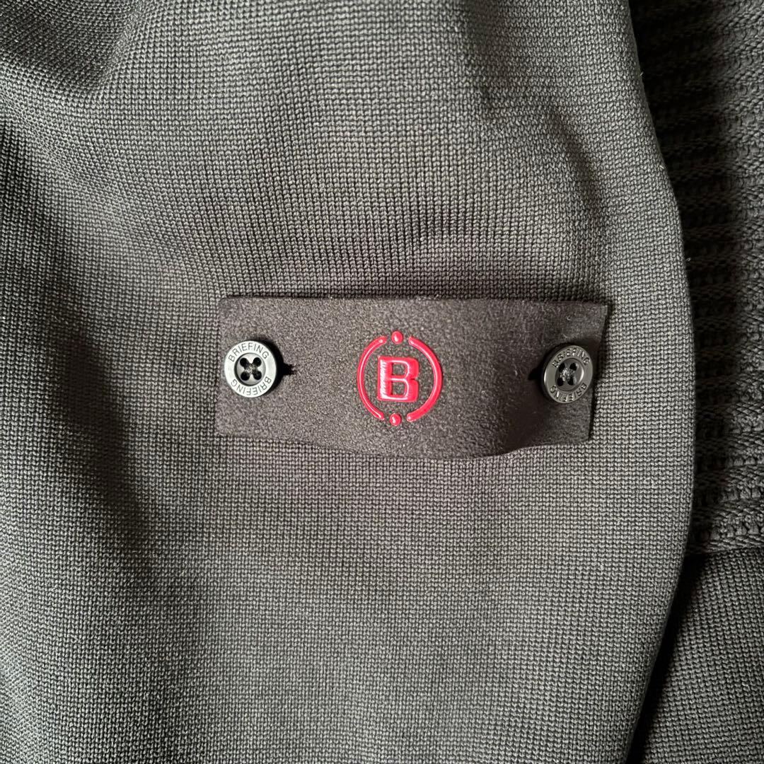 【美品✨】ブリーフィング　ニットジャケット　パーカー　XL ジップ　ブラック　黒