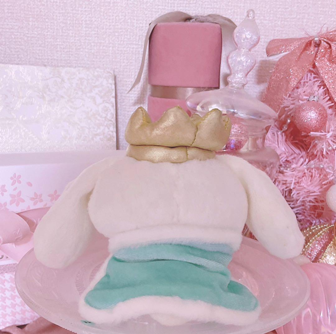 超激レア♡希少♡サンリオ♡シナモロール♡マスコットホルダー♡LIZLISA♡王冠