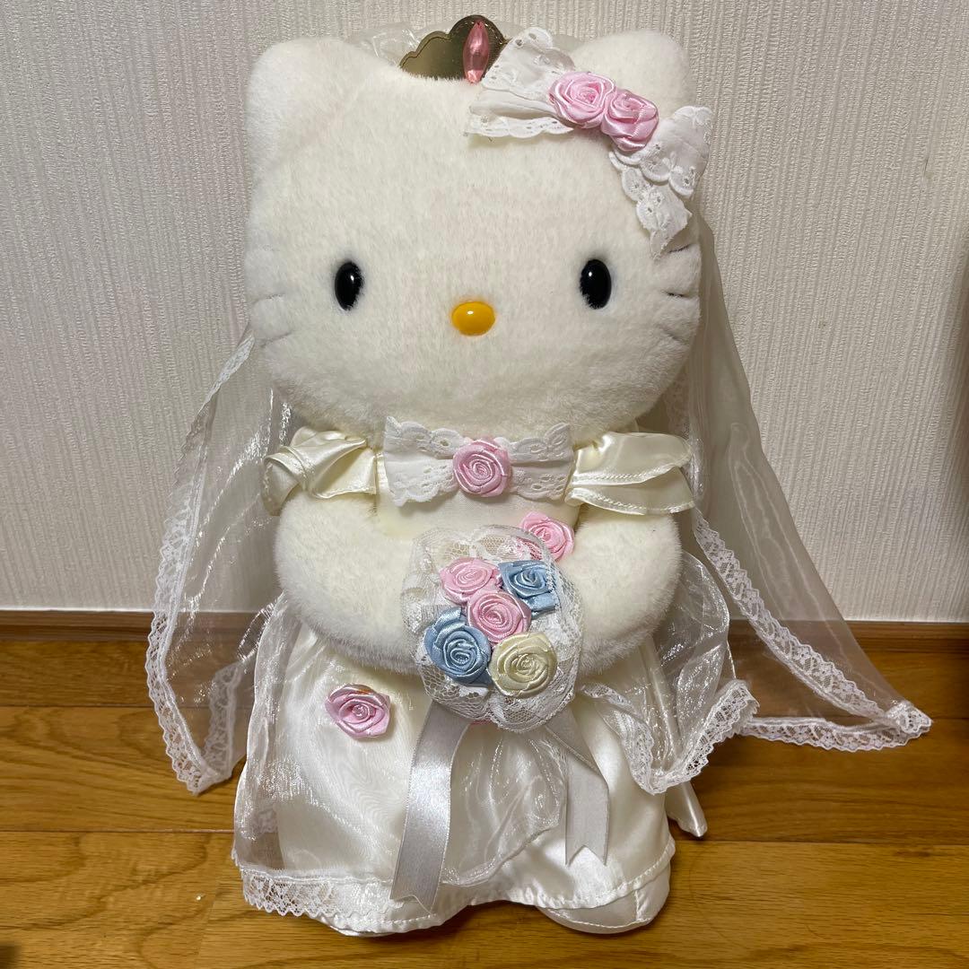 ハローキティ・ダニエル/ウエディングドール/BIGぬいぐるみ/希少レア